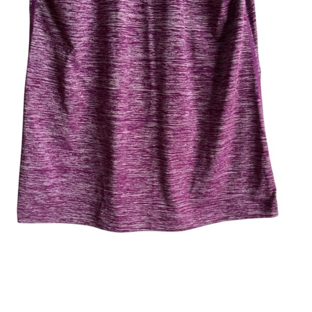 Lululemon Cool Racerback Tank Size 4 Heathered Dewberry Luxtreme - Picture 8 of 9